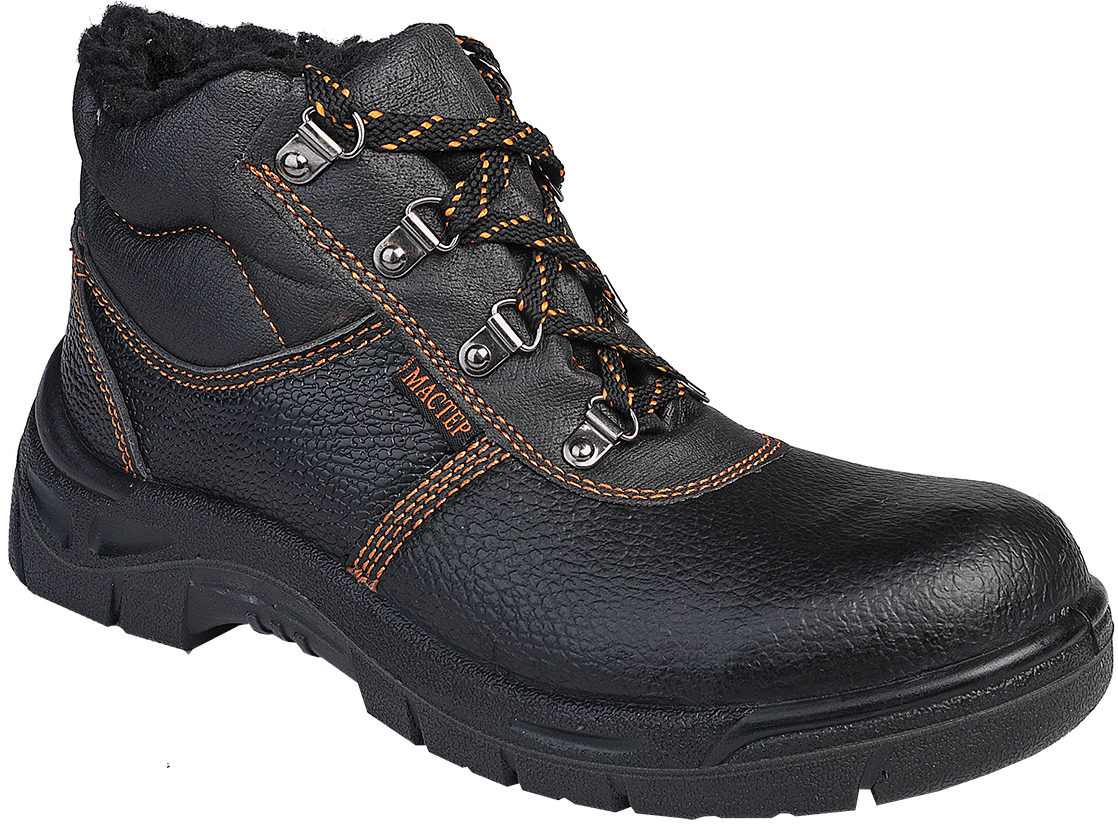 Ботинки МАСТЕР с МП иск. мех, юфтевые ПУ